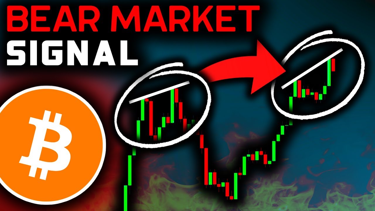 BITCOIN BEAR MARKET SIGNAL (emergency)!!! Bitcoin News Today & Bitcoin Price Prediction!