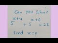A nice math problem to solve| Solve for x#maths #algebra