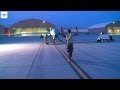 USAF MQ-9 Reaper Drone Night Launch Prep