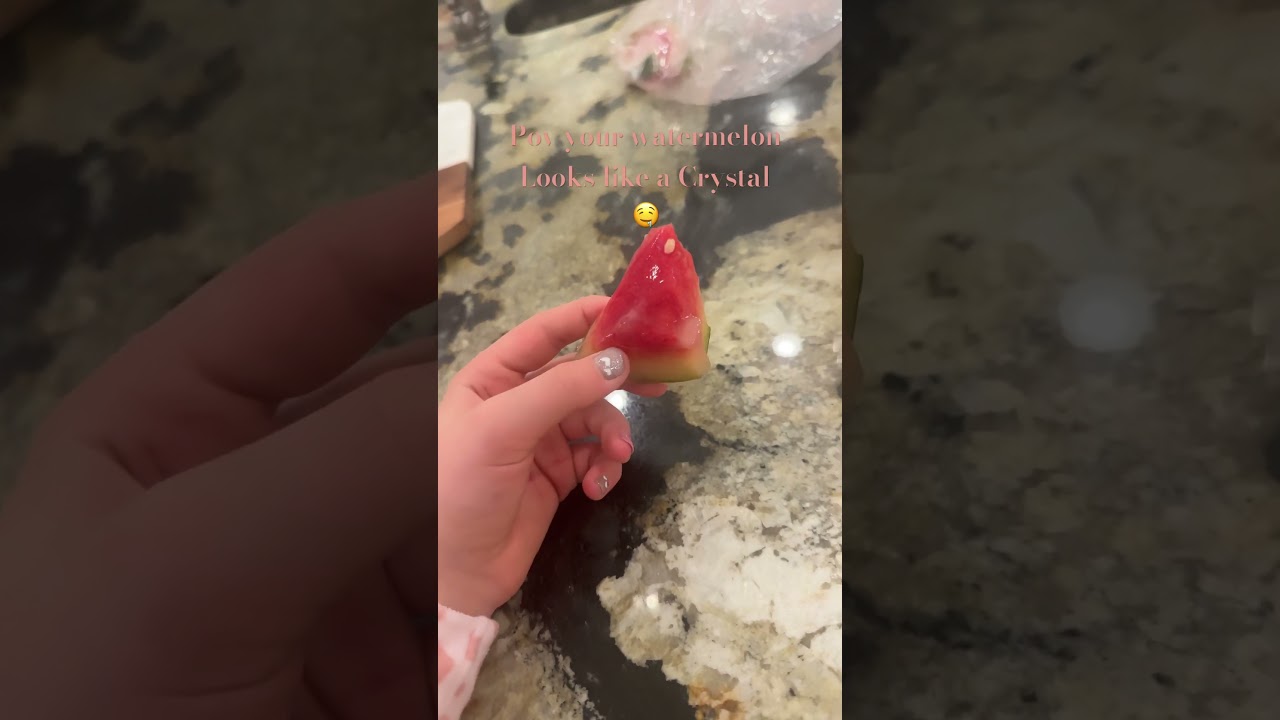 Crystal watermelon 🍉 