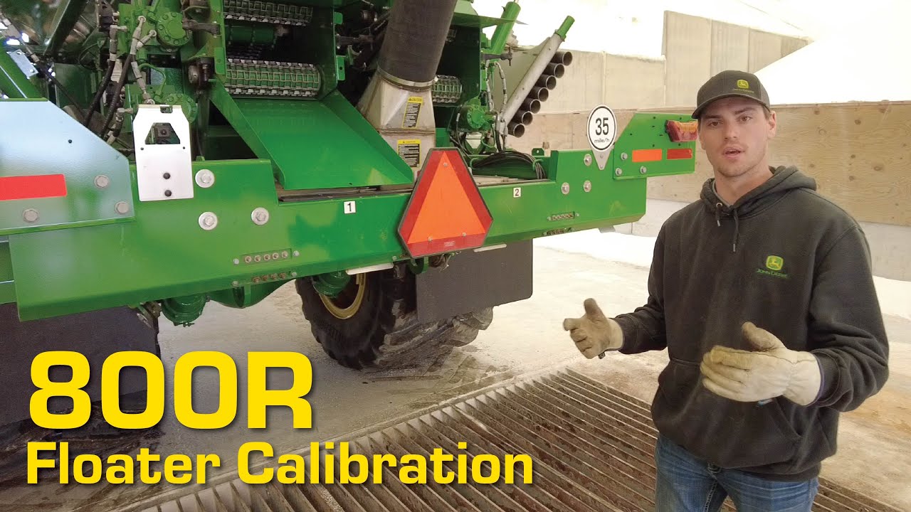 John Deere 800R Floater Calibration - YouTube