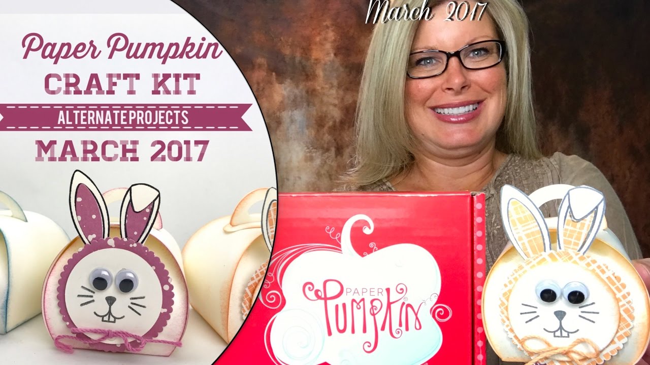 March 2017 Paper Pumpkin card kit Giveaway, & Alternate Project featuring Stampin Up