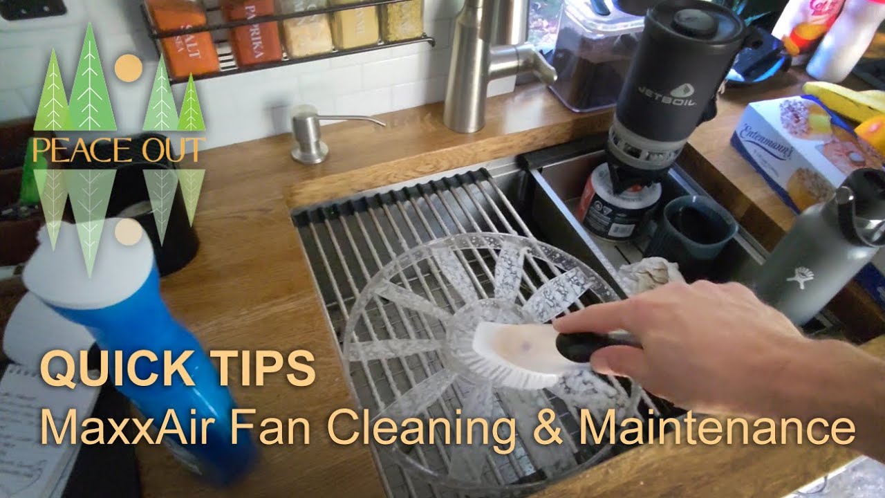 Maxxair Fan Cleaning and Maintenance YouTube