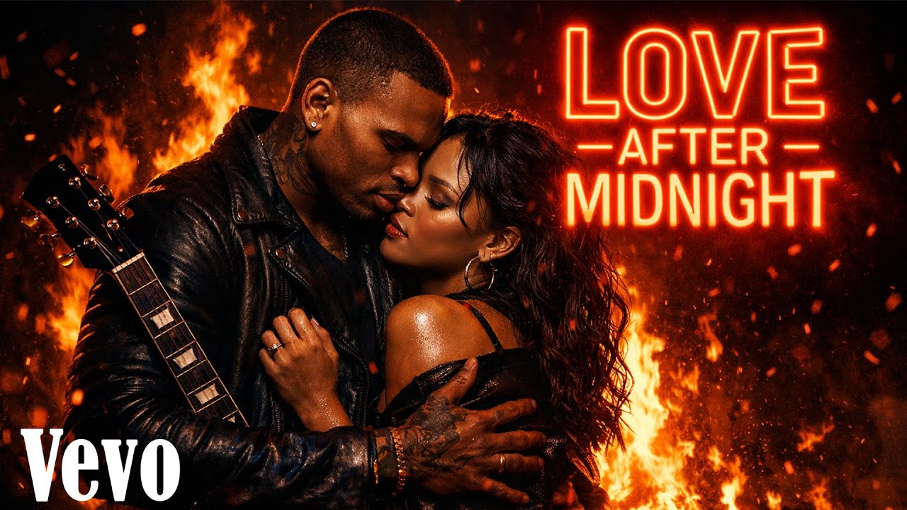 Chris Brown ft. Rihanna || Love After Midnight || R&B LOVE SONG || NEW Lyrics Video 2025 || 