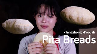 Pita Bread  | Tangzhong and Poolish Method by Novita Listyani 11,075 views 8 months ago 35 minutes