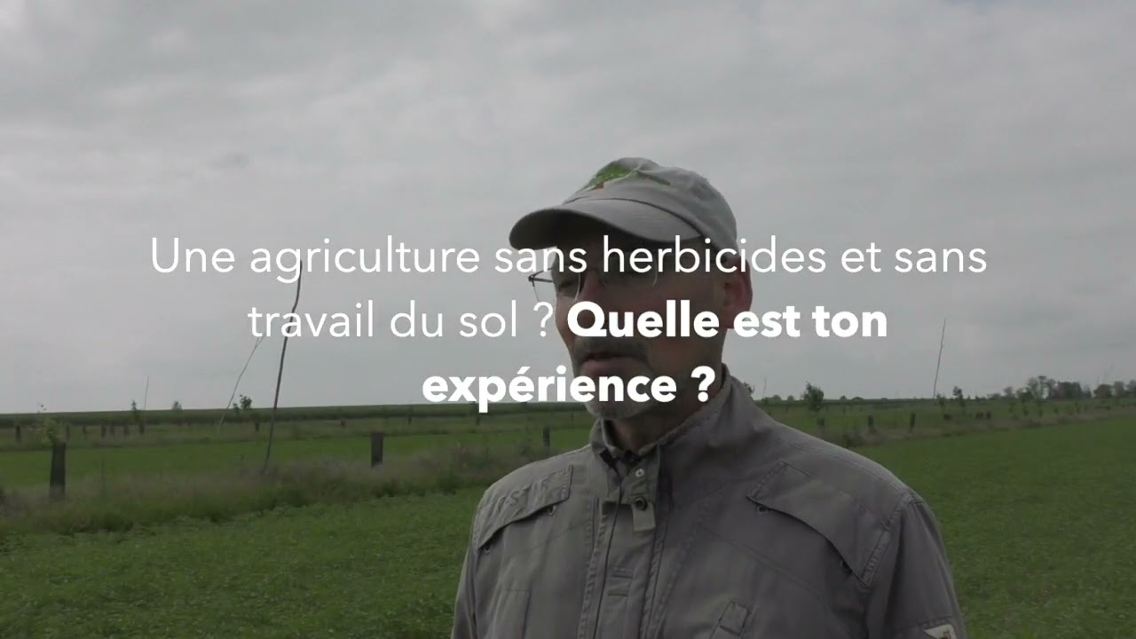 Stéphane Brodeur agriculteur bio, un système qui tend vers l’Agriculture Biologique de Conservation