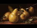 Oil Painting Tutorial - Painting a STILL LIFE in OILS - Pears + Glazing Techniques!