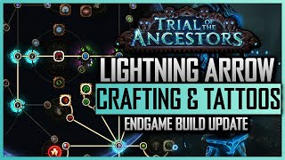 Best Tattoos & Bow Craft for Lightning Arrow - Build Update PoE 3.22