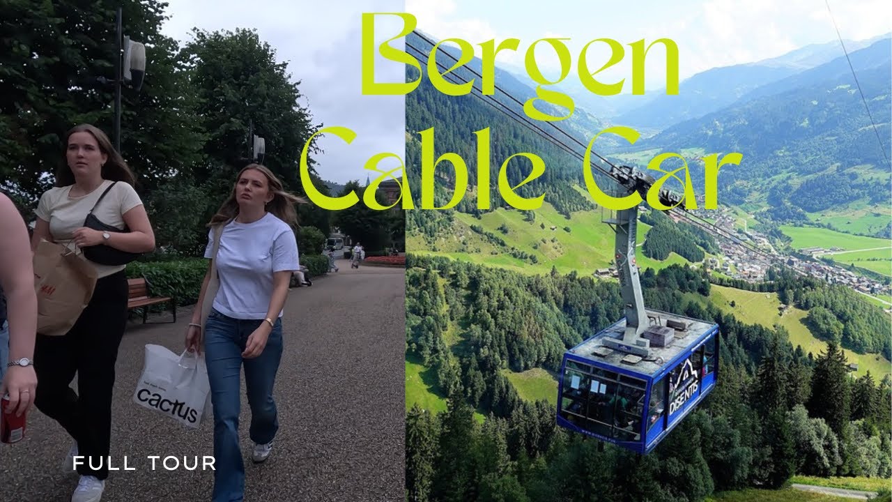 Ulriken Bergen Norway | Cable Car takes you to the top of Mountain to see the Whole city View