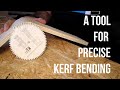 A Tool for Kerf Bending - Precise Bends every Time