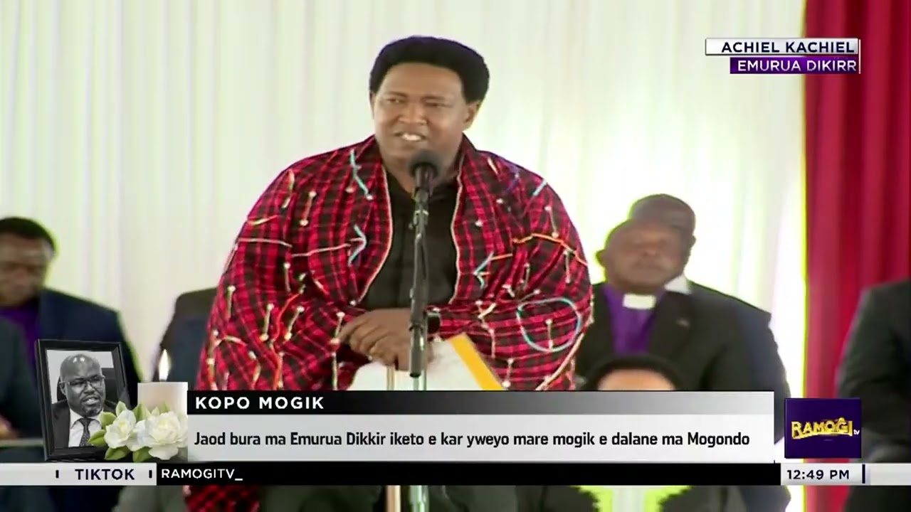 Ledama Olekina: Tho en gima rach ahinya, okawo joma beyo; Waket maino tiyo ne oganda