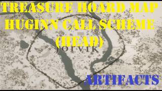 TREASURE HOARD MAP: HUGINN CALL SCHEME (HEAD) - Artifact - Jorvik (AC Valhalla)