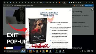 Increase Website/landing Page Conversion Using HubSpot Exit Pop-Up 2025