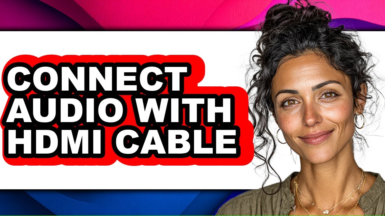 How to Connect Audio with Hdmi Cable (easy Method)
