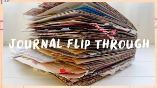 how i used my junk journal ✿ flip through memory book