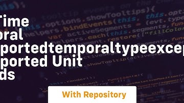 java time temporal unsupportedtemporaltypeexception unsupported unit seconds