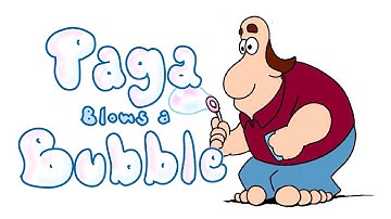 "Paga Blows a Bubble"