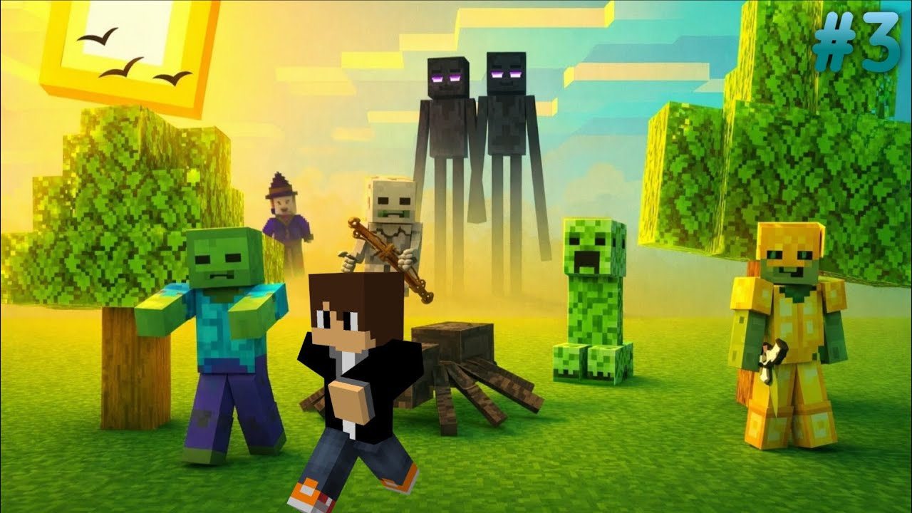 Finally I Got an Diamond Armor in Survival series #3 {MINECRAFT}