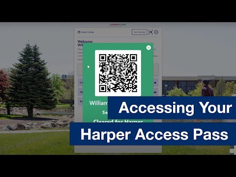 Accessing Your Harper Access Pass