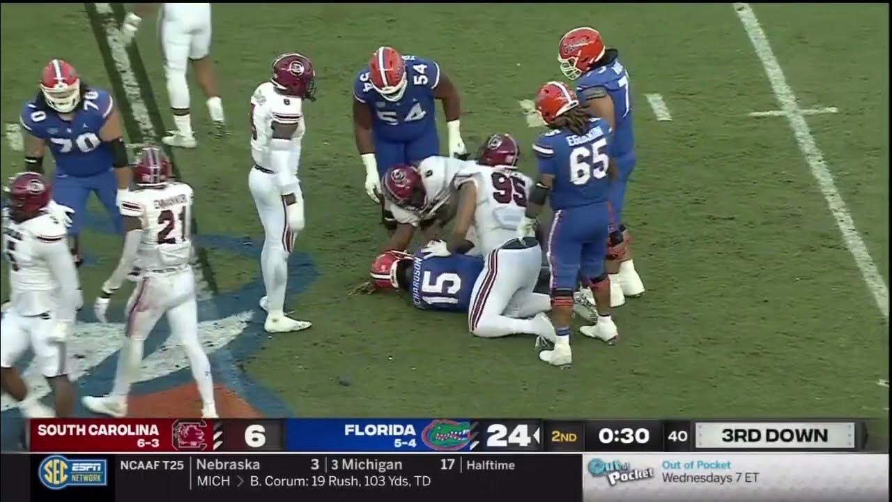 2022 USC vs Florida Debo Williams and Zacch Pickens Sack YouTube