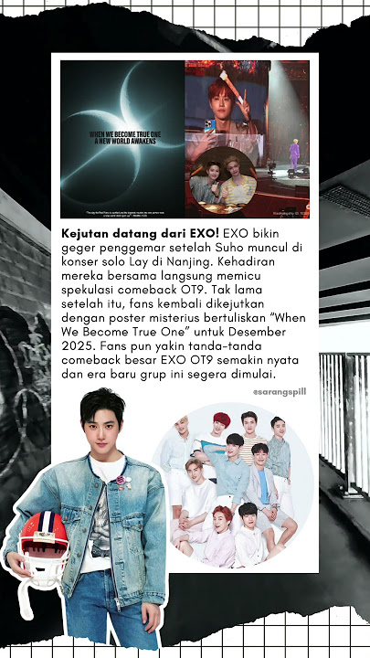 EXO OT9 Comeback? Suho & Lay Bikin Fans Heboh! #suho #layzhang #exo #kpop #kpopidol