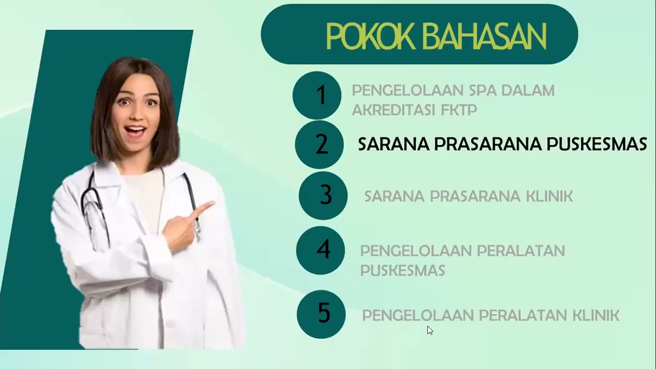 MANAJEMEN SPA (SARANA PRASARANA DAN ALAT KESEHATAN) DI PUSKESMAS DAN KLINIK