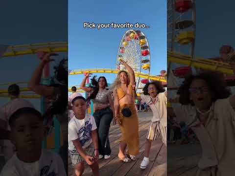 The Beverly Halls Take The Santa Monica Pier Shorts Family Chaos 