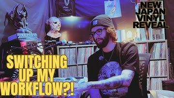 Record Digging in Japan 🇯🇵 | New Vinyl Pickups & New Workflow Reveal | No More MPC ?!?