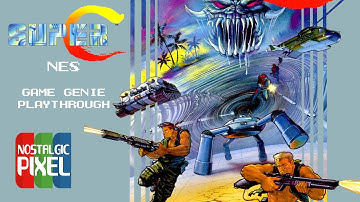 Super C Game Genie Playthrough