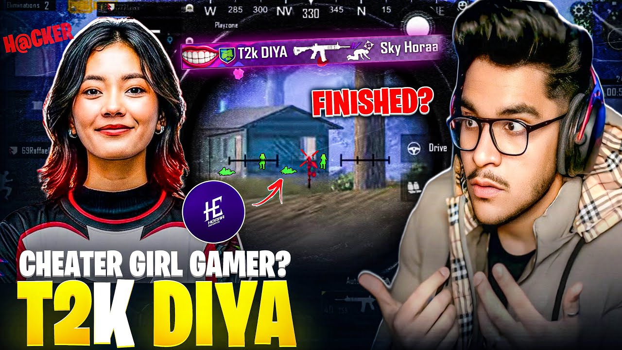 🥵This Nepal Girl Gamer Shocked ME *T2K DIYA* Best Moments | REACTION