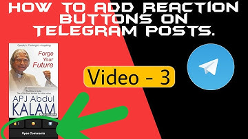 How to add reaction buttons to your Telegram post