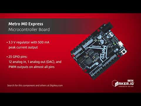Adafruit’s Metro M0 Express Microcontroller Board | Maker Minute
