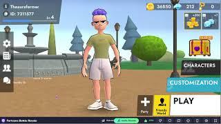 playing fortzone in crazy games