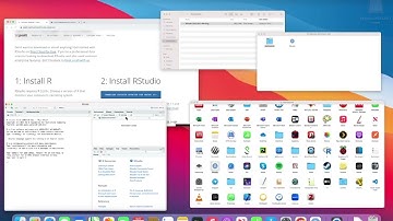 Install R, R Studio,XQuartx and R Commander on Mac