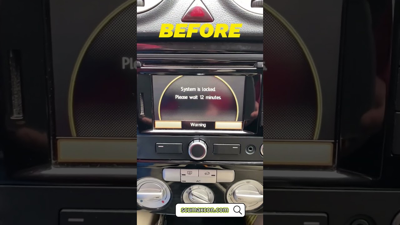 2013 VW Golf Gets OEM Wireless CarPlay | RCD360 Pro3S Install Before vs After