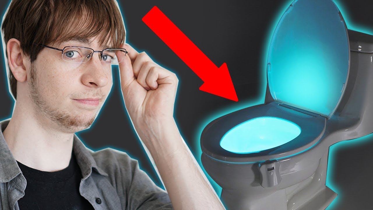 REGNBUE TOILET LYS | Lort fra internettet