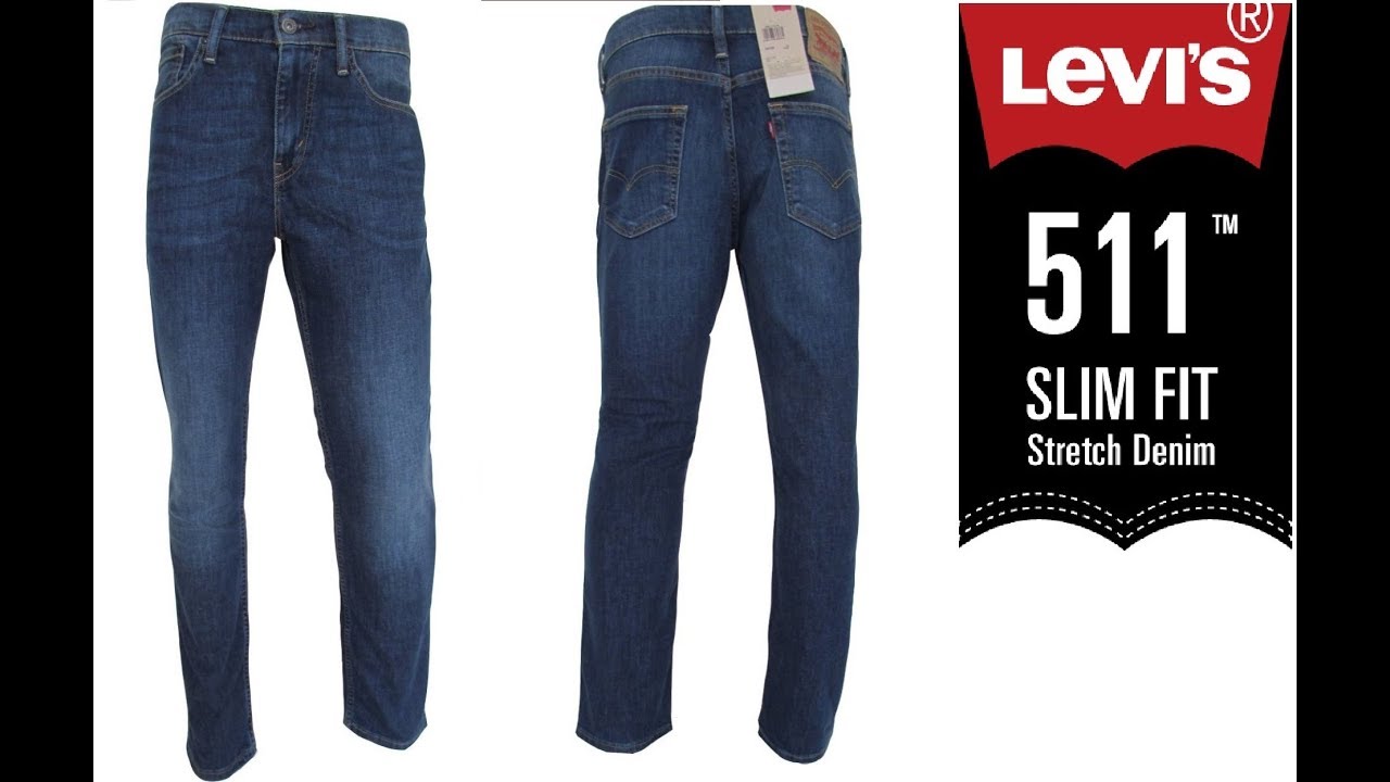 Levi's 511 W32L32 DARK BLUE - YouTube