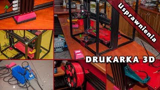 Drukarka 3D, Usprawnienia polepszające wydruk.