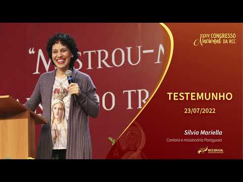 TESTEMUNHO DE SILVIA MARIELLA - ÁUDIO COMPLETO - TESTEMUNHO DE SILVIA MARIELLA - ÁUDIO COMPLETO