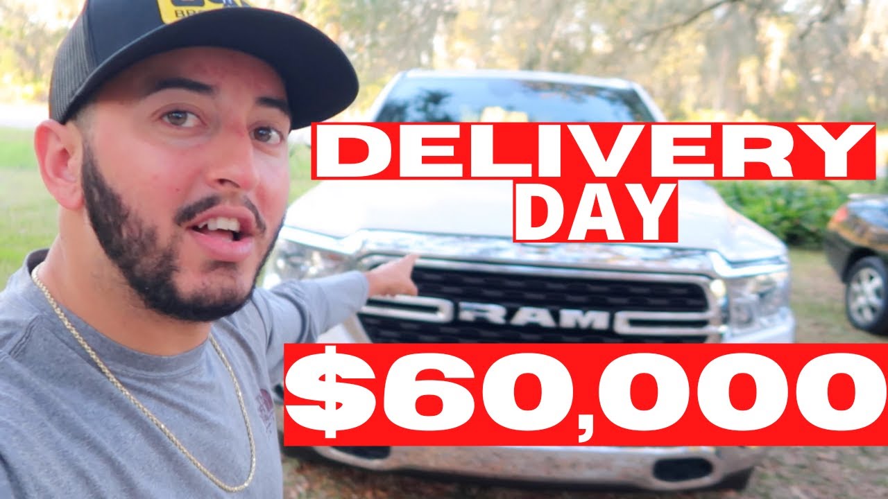 TAKING DELIVERY OF A 2022 RAM BIG HORN