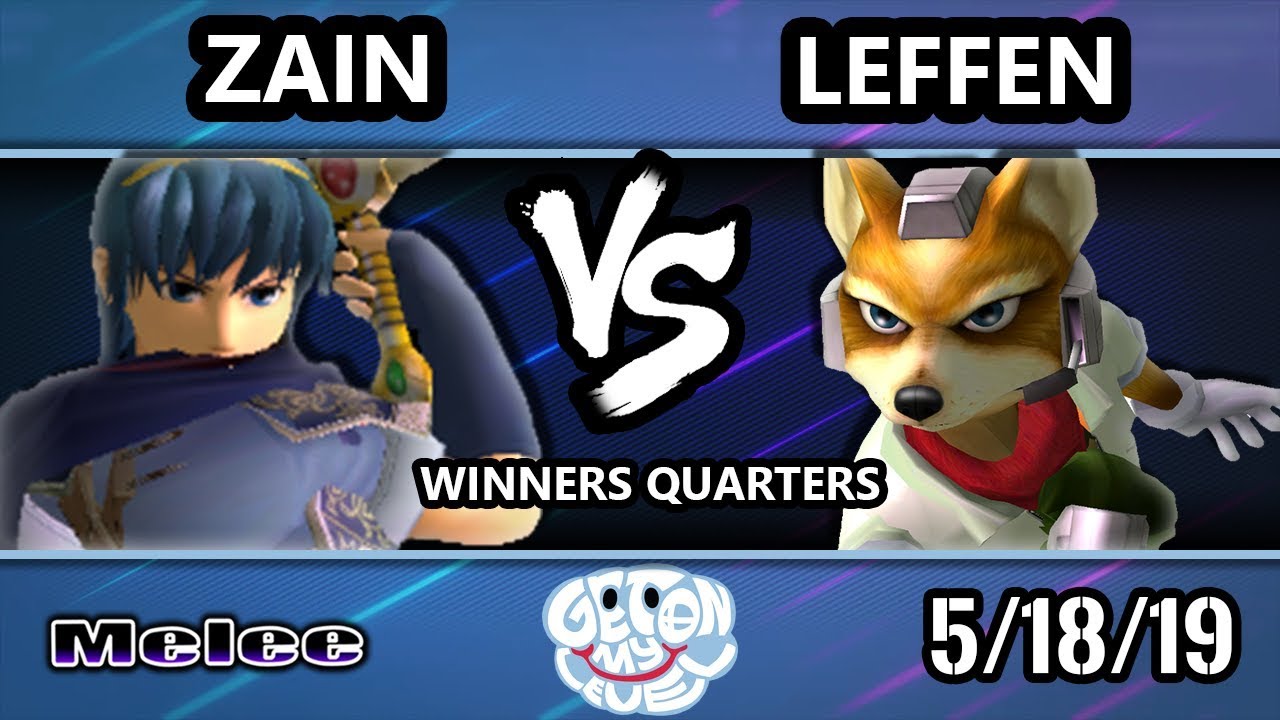 GOML 2019 SSBM - PG | Zain (Marth) Vs. TSM | Leffen (Fox) Smash Melee Tournament Winners Quarters
