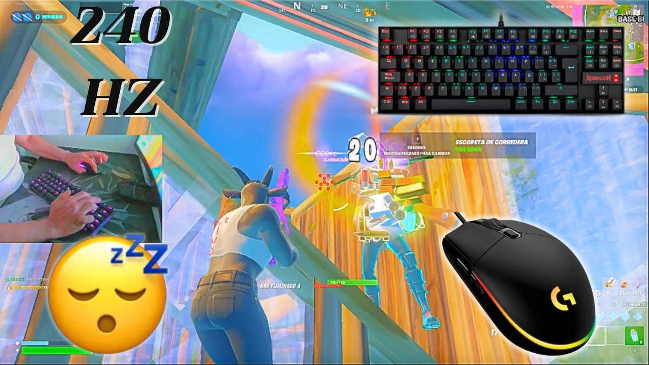 Razer Huntsman Mini + G203 ASMR 😴 Fortnite Ranked OG Reload 🏆 240 FPS 💀 | Satisfying 4K Gameplay