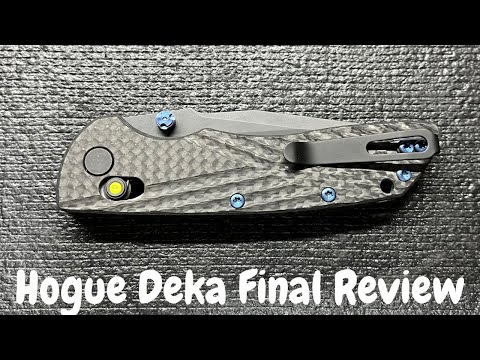 Hogue Knives Deka Series: The Final Review Of An American-Made EDC Knife!