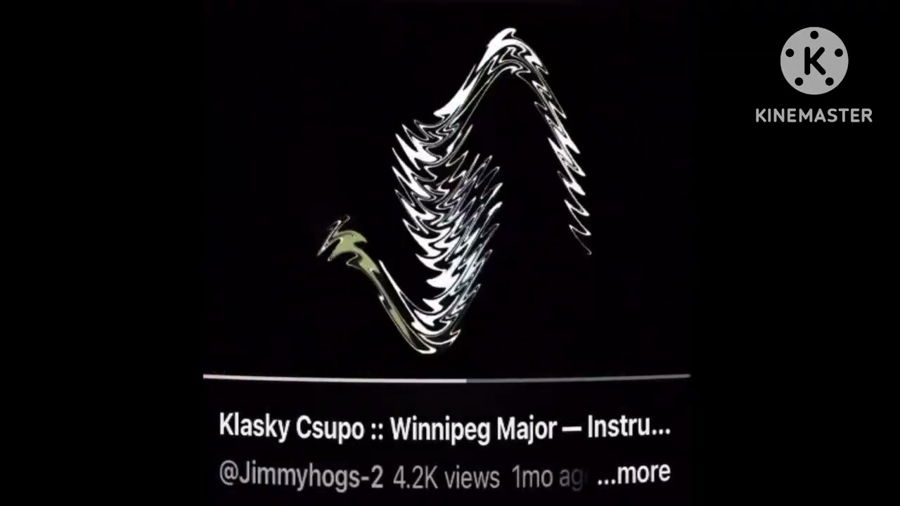 Klasky csupo robot logo effects in stretch pitched