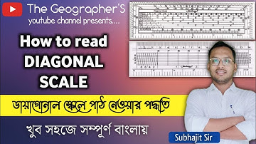 Diagonal Scale Reading || Measurement By Diagonal Scale || Diagonal Scale