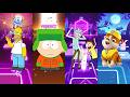 Tiles Hop EDM Rush 🎵 Rick &amp; Morty vs Homer vs Kyle vs Paw Patrol (Coffin Dance)