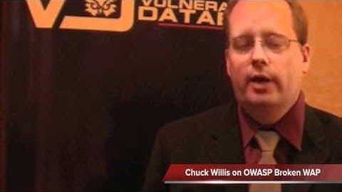 Blackhat USA 2011: ToolsTube with Chuck Willis on OWASP Broken Web Applications Project