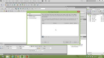 How to setup site of PHP using Dreamweaver CS6