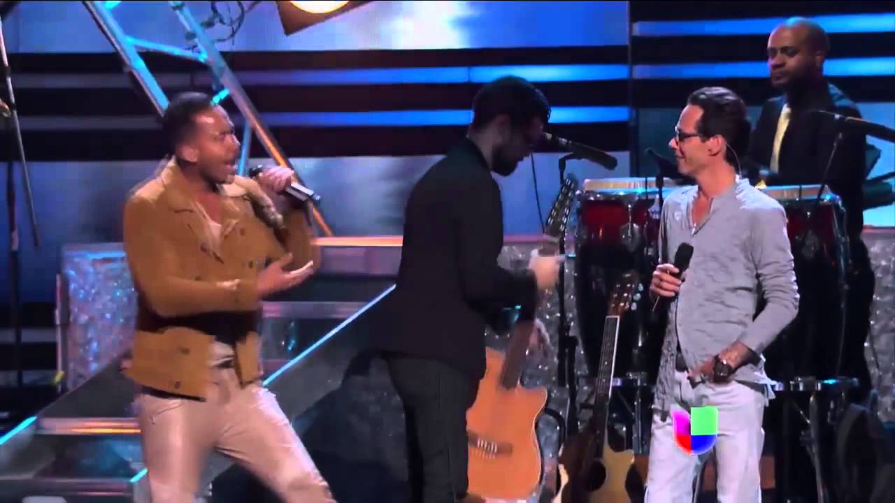 Romeo Santos y Marc Anthony -  Yo También en Premios lo Nuestro 2015