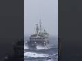 Stormy North Sea. A sailor's ultimate test ⚓ #northsea #shorts #roughsea #ship